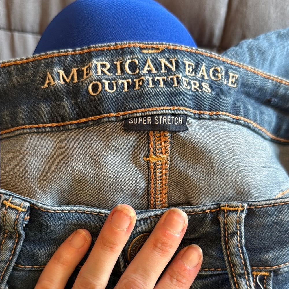 American Eagle Outfitters Light Blue Denim